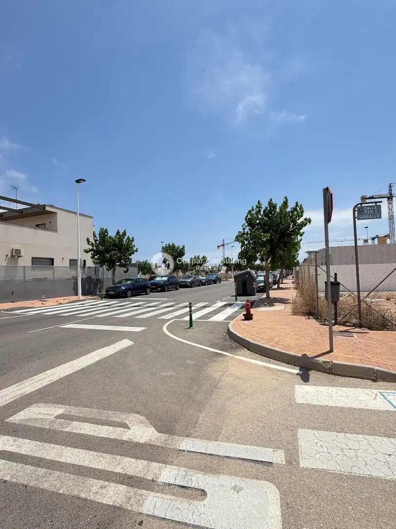 Vista exterior de Casa adosada en venta en San Pedro del Pinatar con Aire acondicionado, Calefacción y Terraza