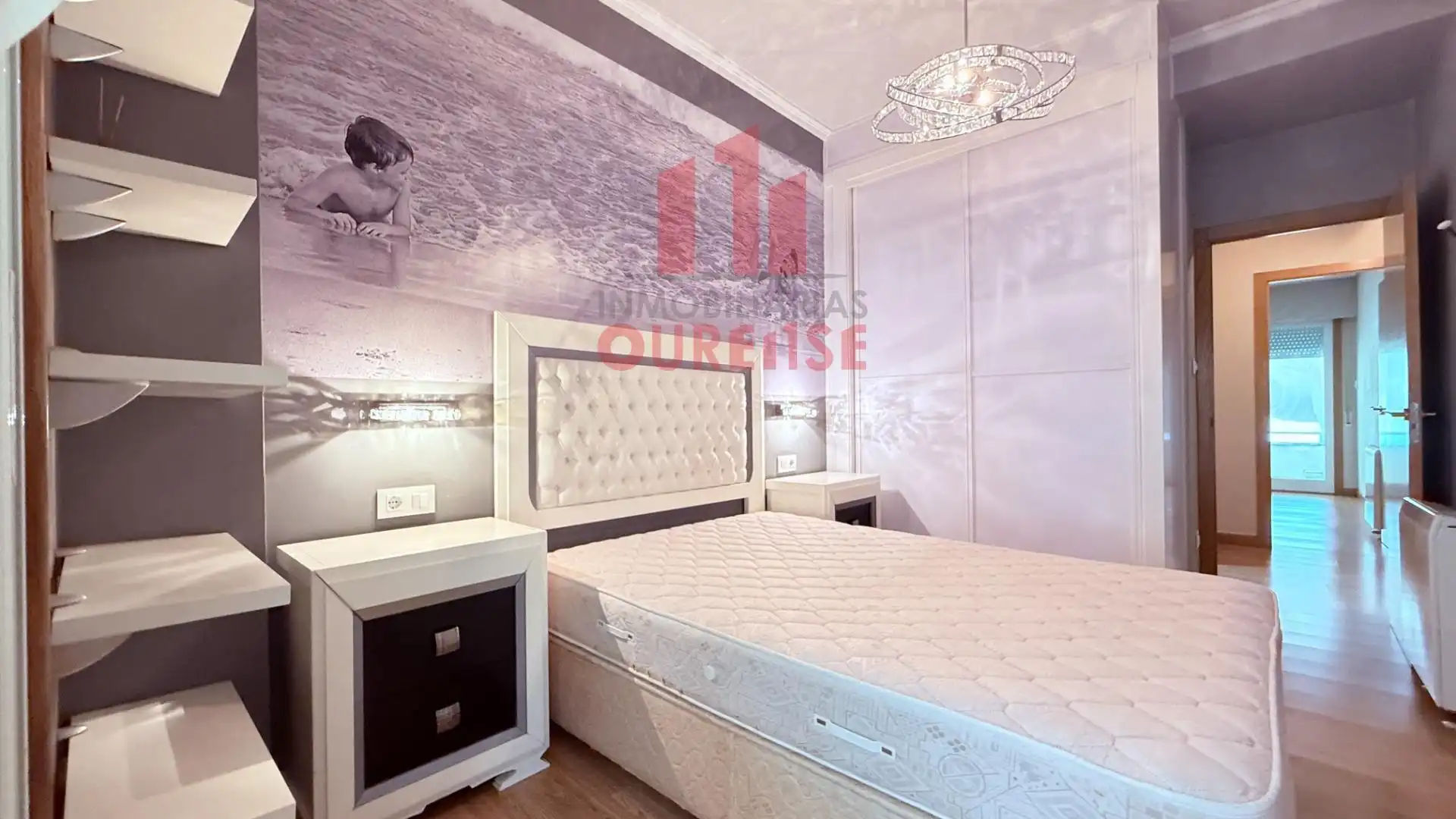 Bedroom of Flat for rent in Ourense Capital   with Heating and Furnished