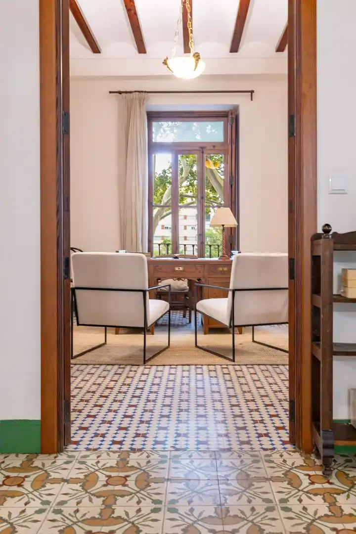 Living room of Houses for sale in Xàtiva  with Air Conditioner, Private garden and Terrace