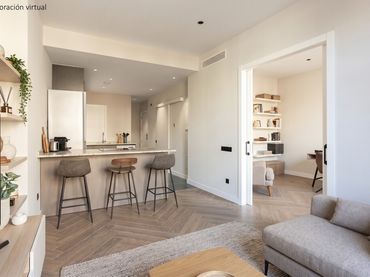 Appartement compact avec balcon à vendre à Eixample