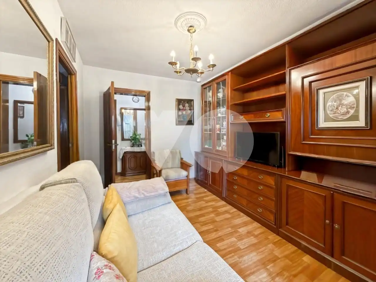 Sala d'estar de Pis en venda en Madrid amb Aire condicionat, Calefacció i Terrassa
