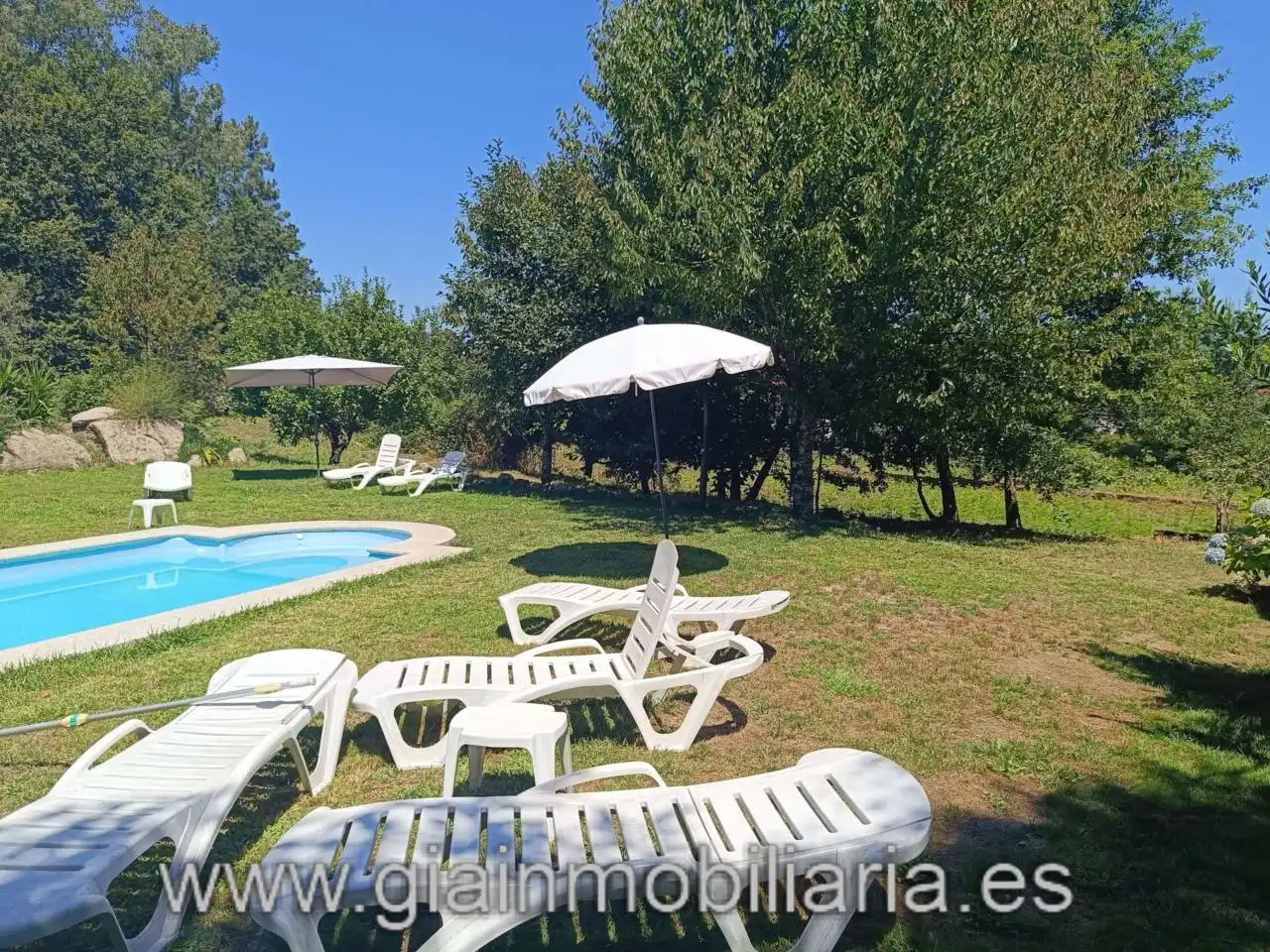 Jardín de Casa o chalet en venta en Mondariz con Calefacción, Jardín privado y Terraza