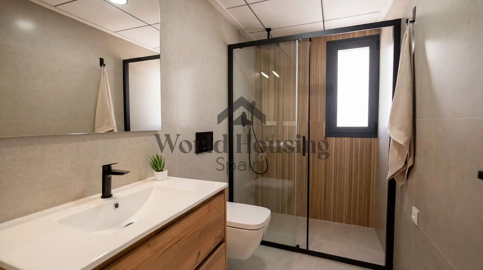 Baño de Casa o chalet en venta en Benferri con Aire acondicionado, Calefacción y Jardín privado