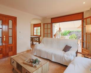 Sala d'estar de Casa o xalet en venda en Premià de Dalt amb Terrassa i Balcó