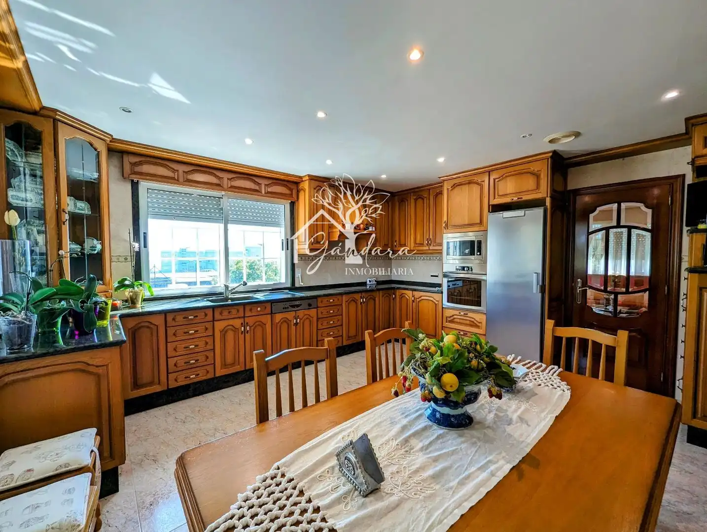 Kitchen of Houses for sale in Ferrol  with Heating, Parquet flooring and Terrace
