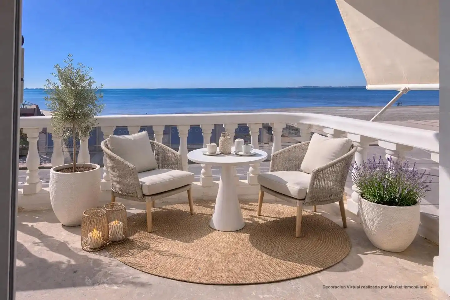 Terrace of Flat for sale in Santa Pola  with Terrace and Furnished