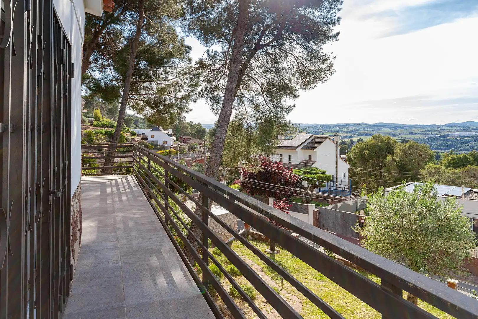 Terraza de Casa o chalet en venta en Castellví de Rosanes con Aire acondicionado, Calefacción y Jardín privado