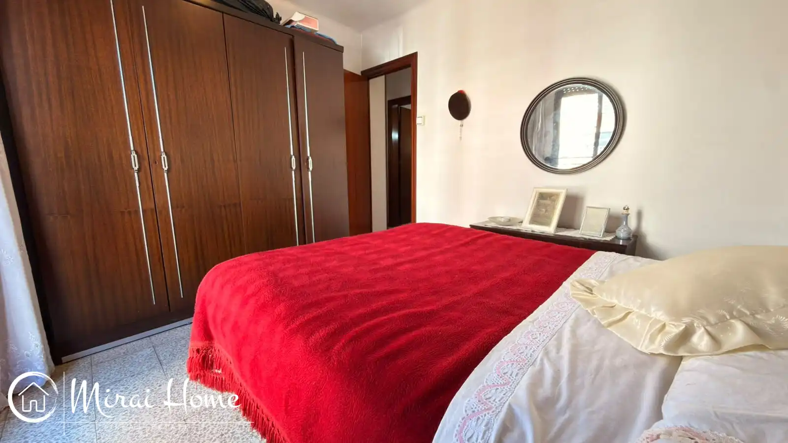 Bedroom of Flat for sale in Can Bassa