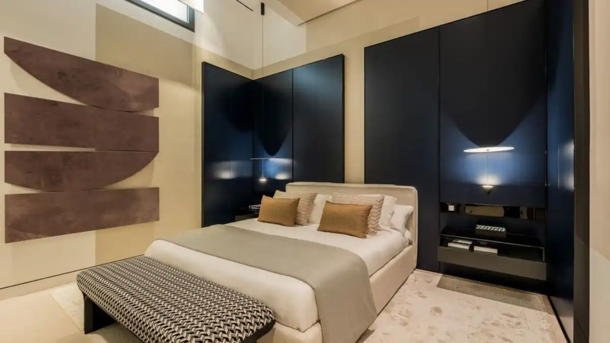 Schlafzimmer von Haus oder Chalet zum Verkauf in Marbella mit Klimaanlage, Privatgarten und Terrasse