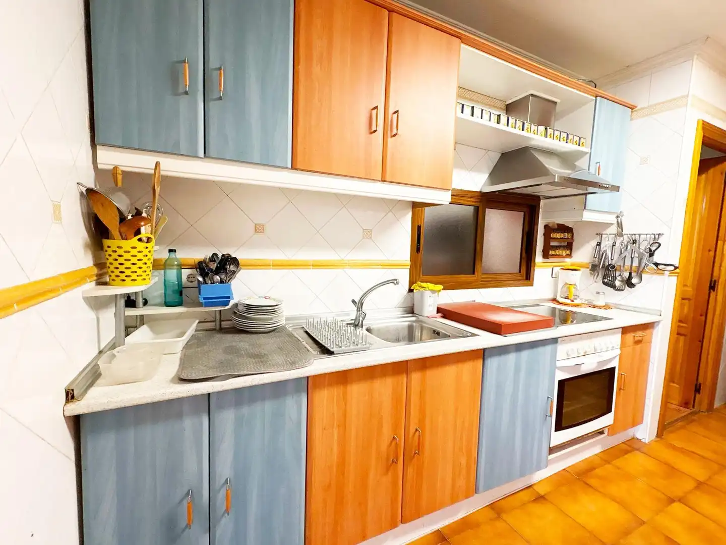 Cocina de Casa o chalet en venta en Navarredonda de la Rinconada con Terraza, Trastero y Amueblado