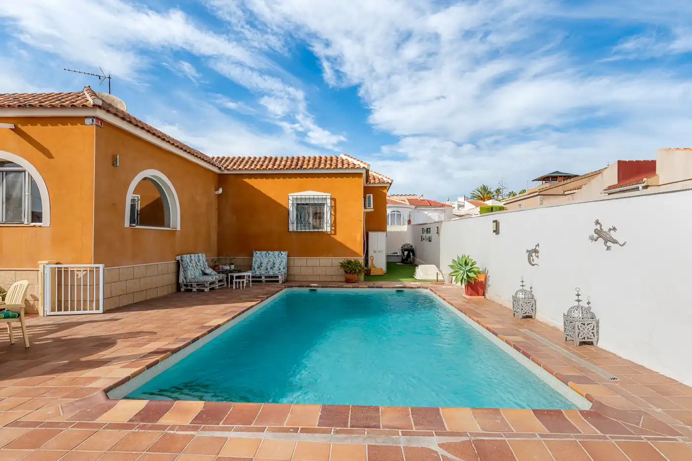 Piscina de Casa o chalet en venta en Rojales con Aire acondicionado, Jardín privado y Terraza