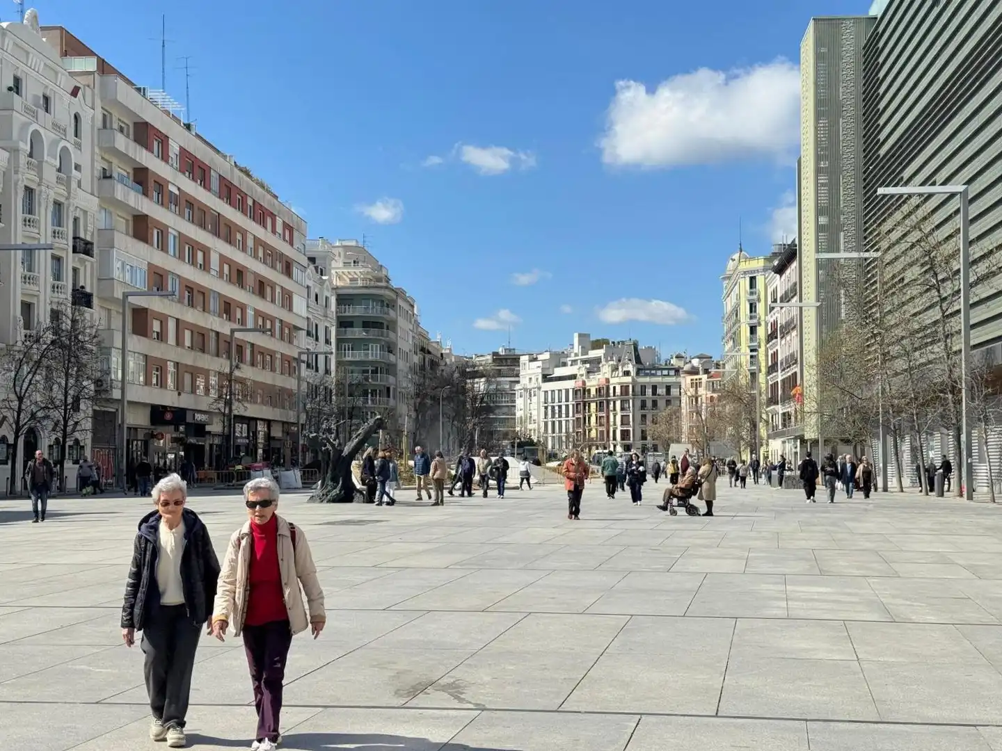Exterior view of Flat for sale in Madrid  with Heating, Parquet flooring and Furnished