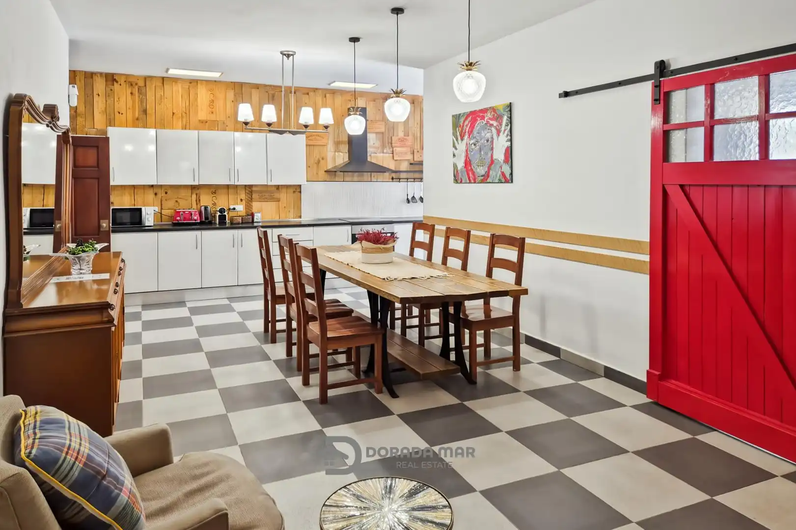 Comedor de Casa o chalet en venta en Olivella con Calefacción y Jardín privado
