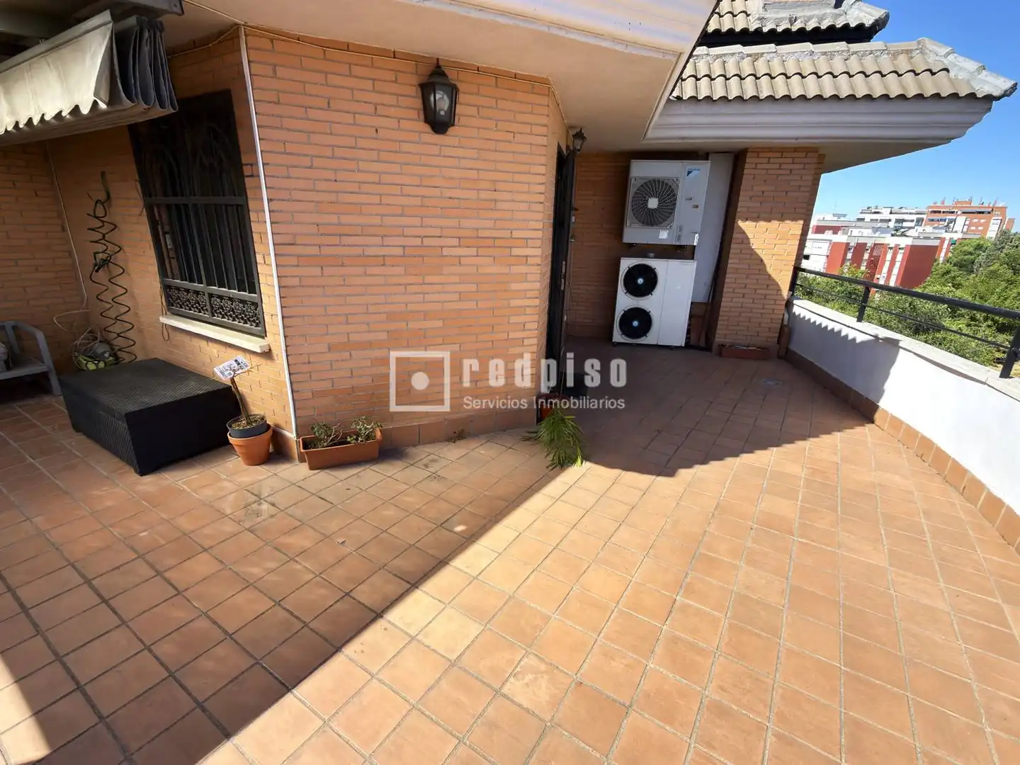 Terraza de Ático en venta en Madrid con Aire acondicionado, Calefacción y Parquet