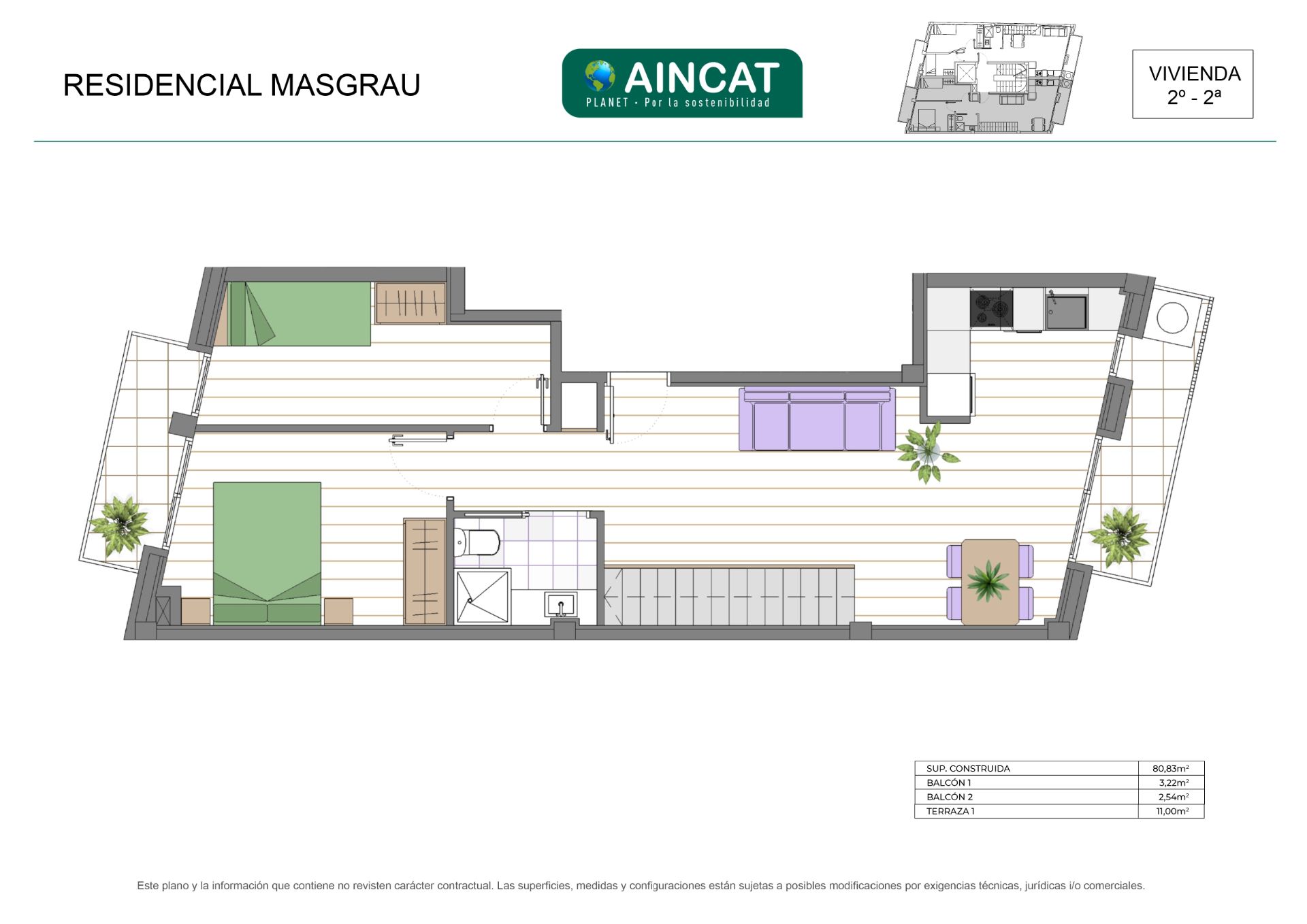 Duplex for sale in Cornellà de Llobregat  with Air Conditioner, Heating and Parquet flooring