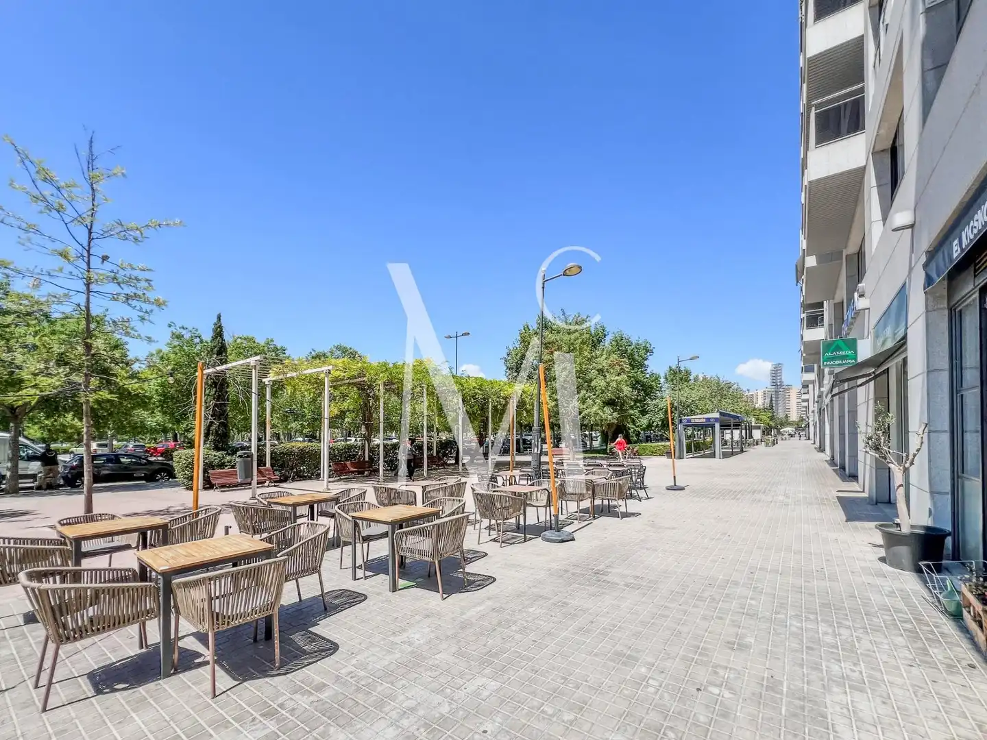Terrassa de Local de lloguer en Valencia