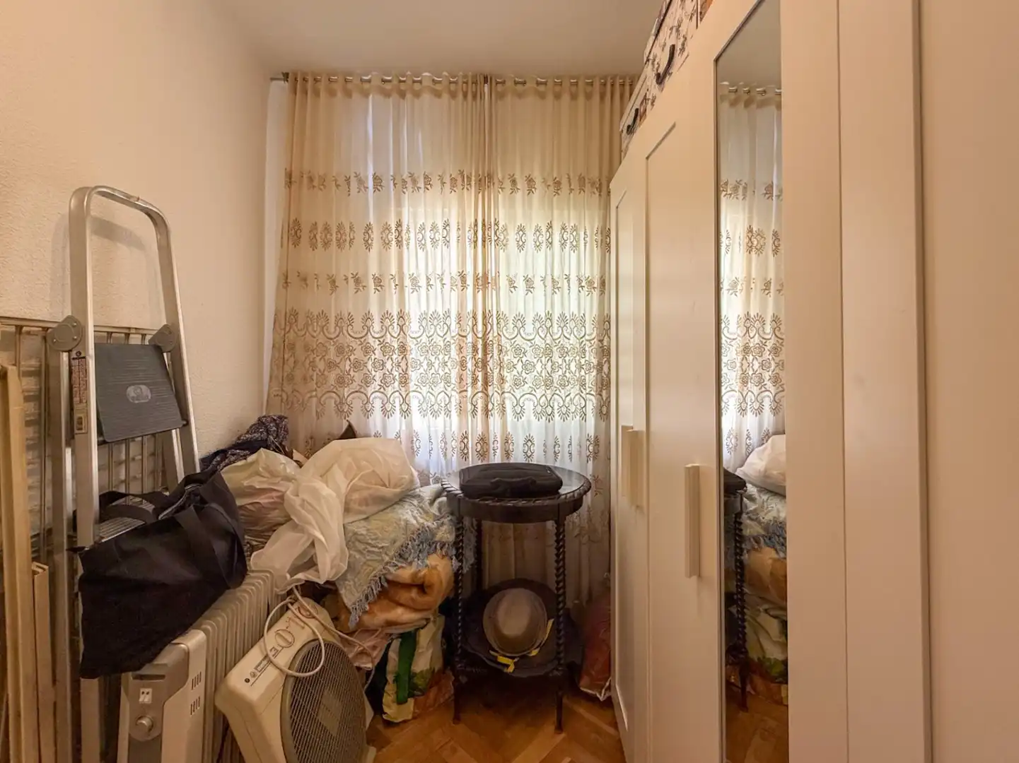 Bedroom of Flat for sale in Madrid  with Air Conditioner, Heating and Terrace