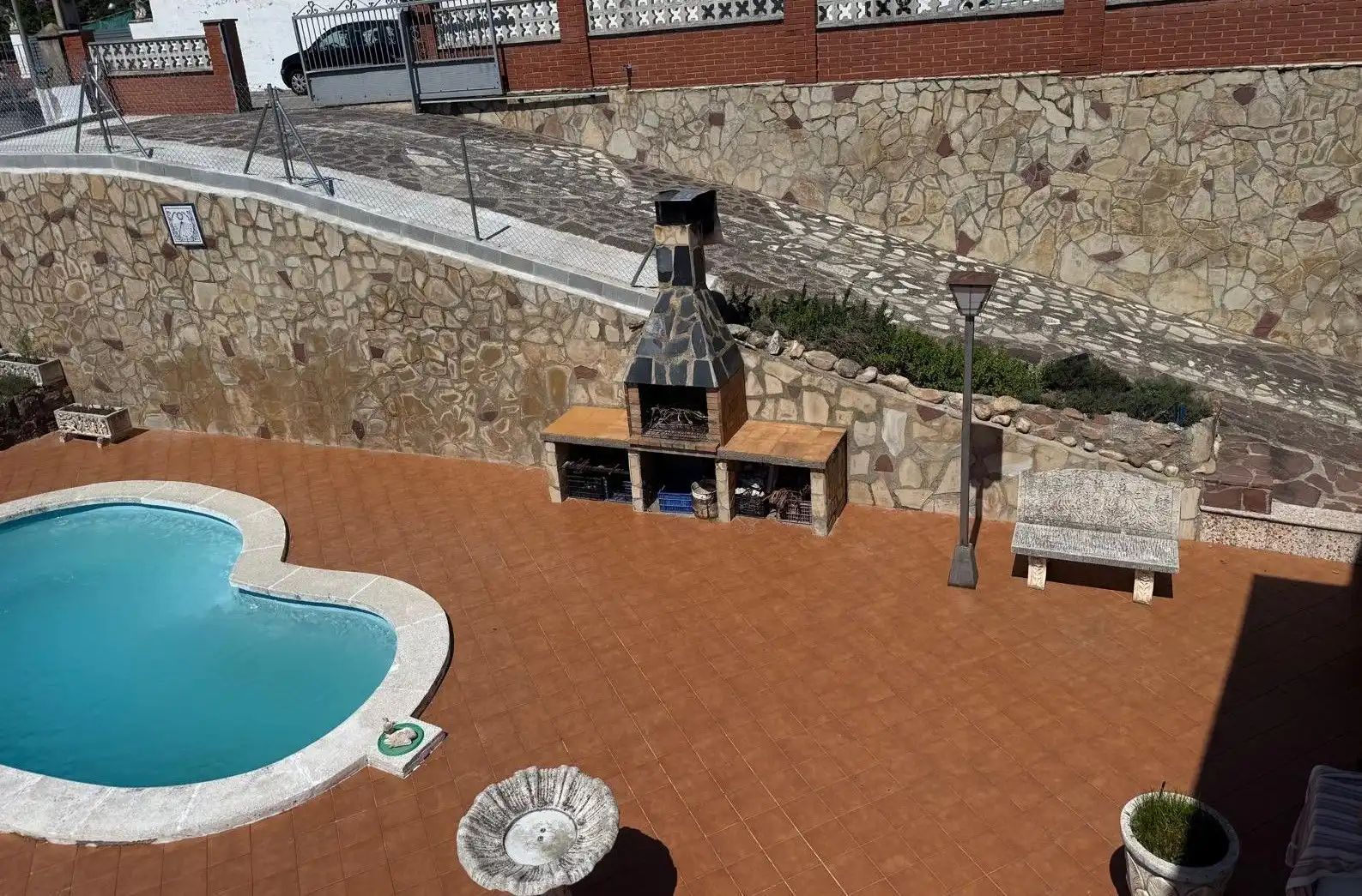 Piscina de Casa o xalet en venda en Vallgorguina amb Calefacció, Terrassa i Piscina