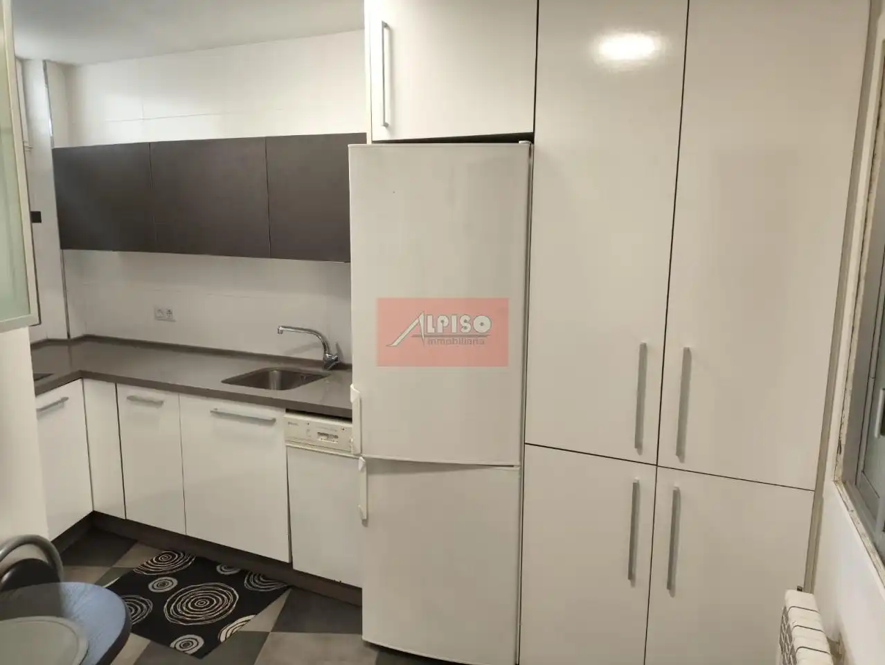 Kitchen of Flat for sale in Ourense Capital   with Heating and Furnished