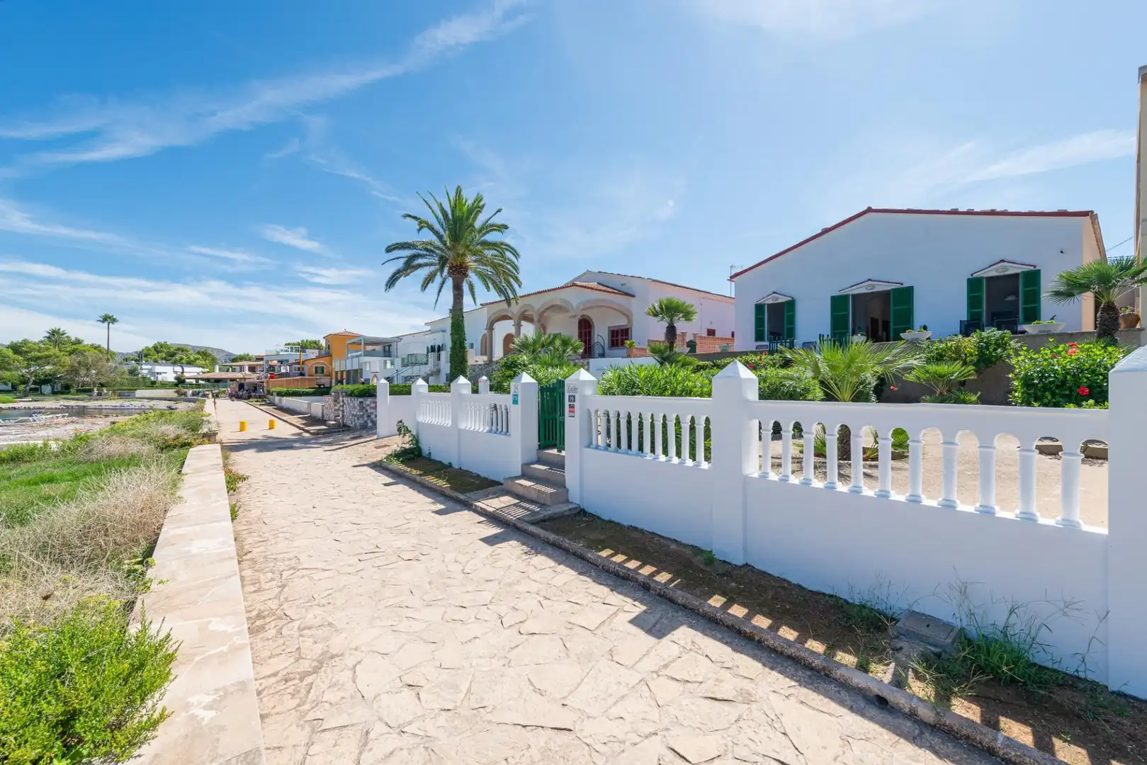 Vista exterior de Casa o xalet de lloguer en Alcúdia amb Aire condicionat, Terrassa i Moblat