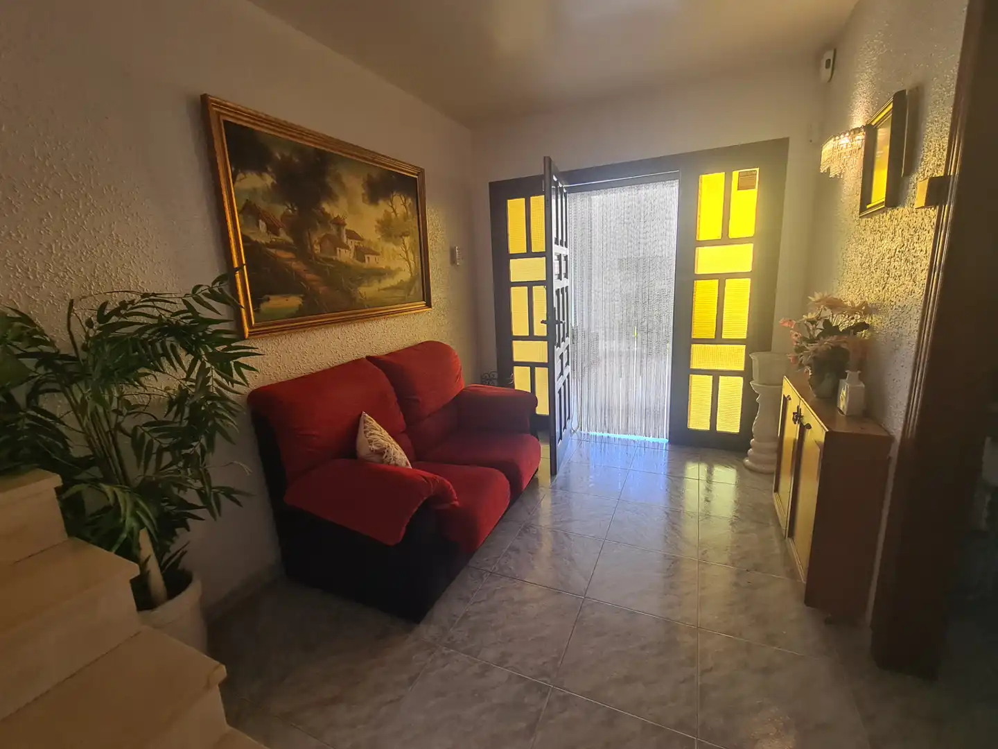 Sala d'estar de Casa o xalet en venda en Vinaròs amb Calefacció, Jardí privat i Terrassa