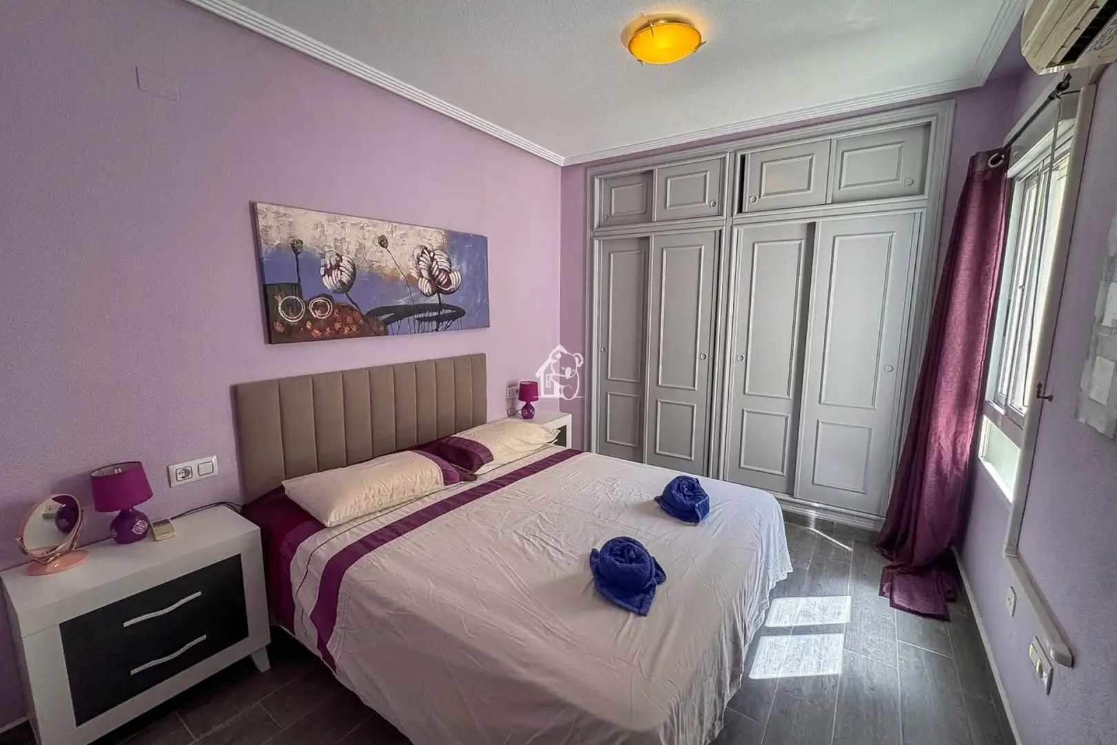 Schlafzimmer von Wohnungen zur Miete in Orihuela mit Klimaanlage, Terrasse und Schwimmbad