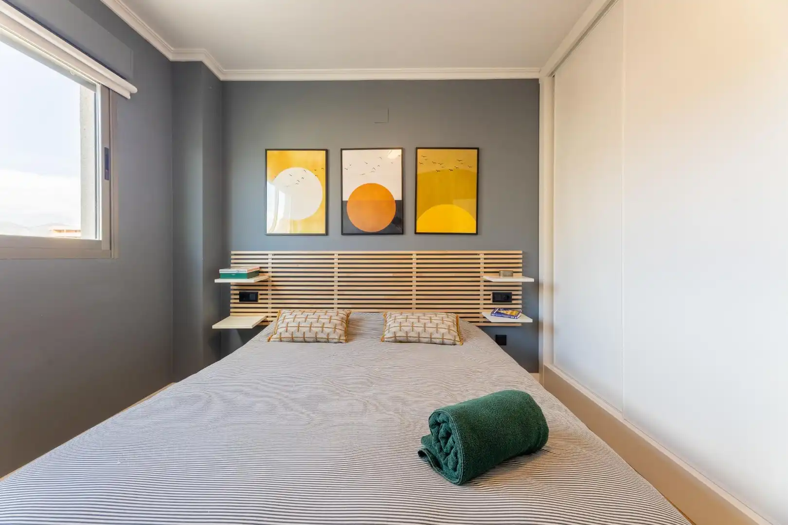 Habitación de Apartamento de alquiler en Calpe / Calp con Aire acondicionado, Parquet y Terraza
