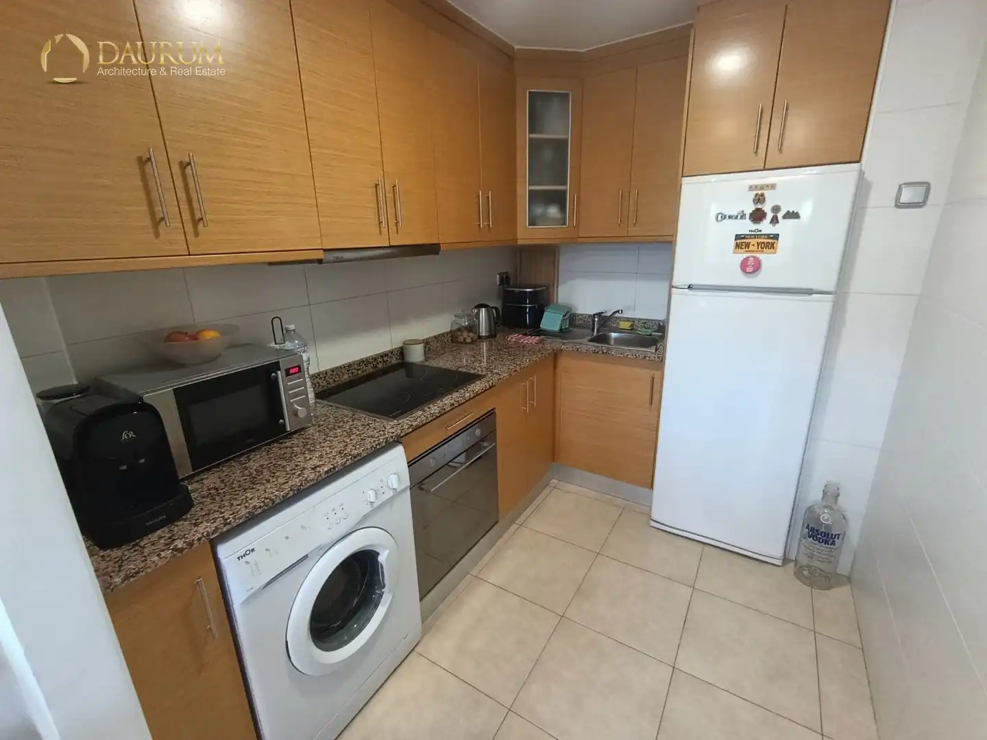 Cuina de Apartament en venda en Alicante / Alacant amb Aire condicionat, Calefacció i Terrassa