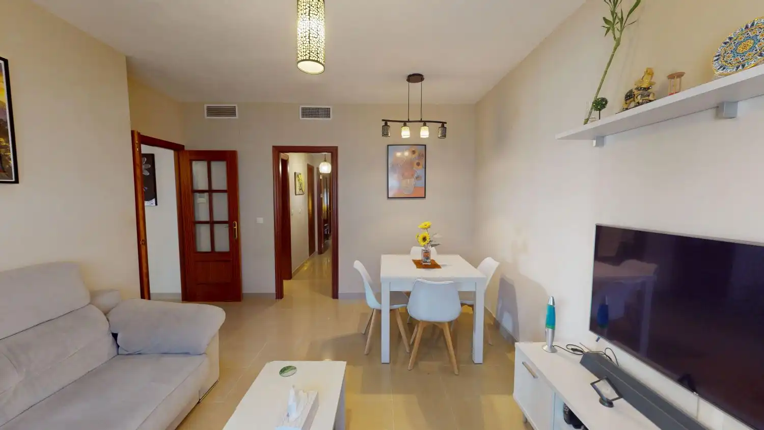 Sala d'estar de Pis en venda en Alcalá de Guadaira