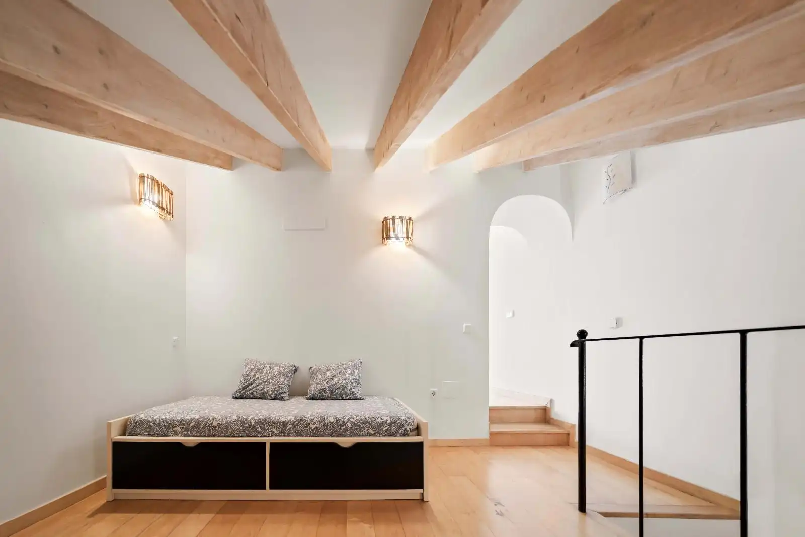 Bedroom of Detached homes for sale in Alcúdia  with Heating, Parquet flooring and Terrace