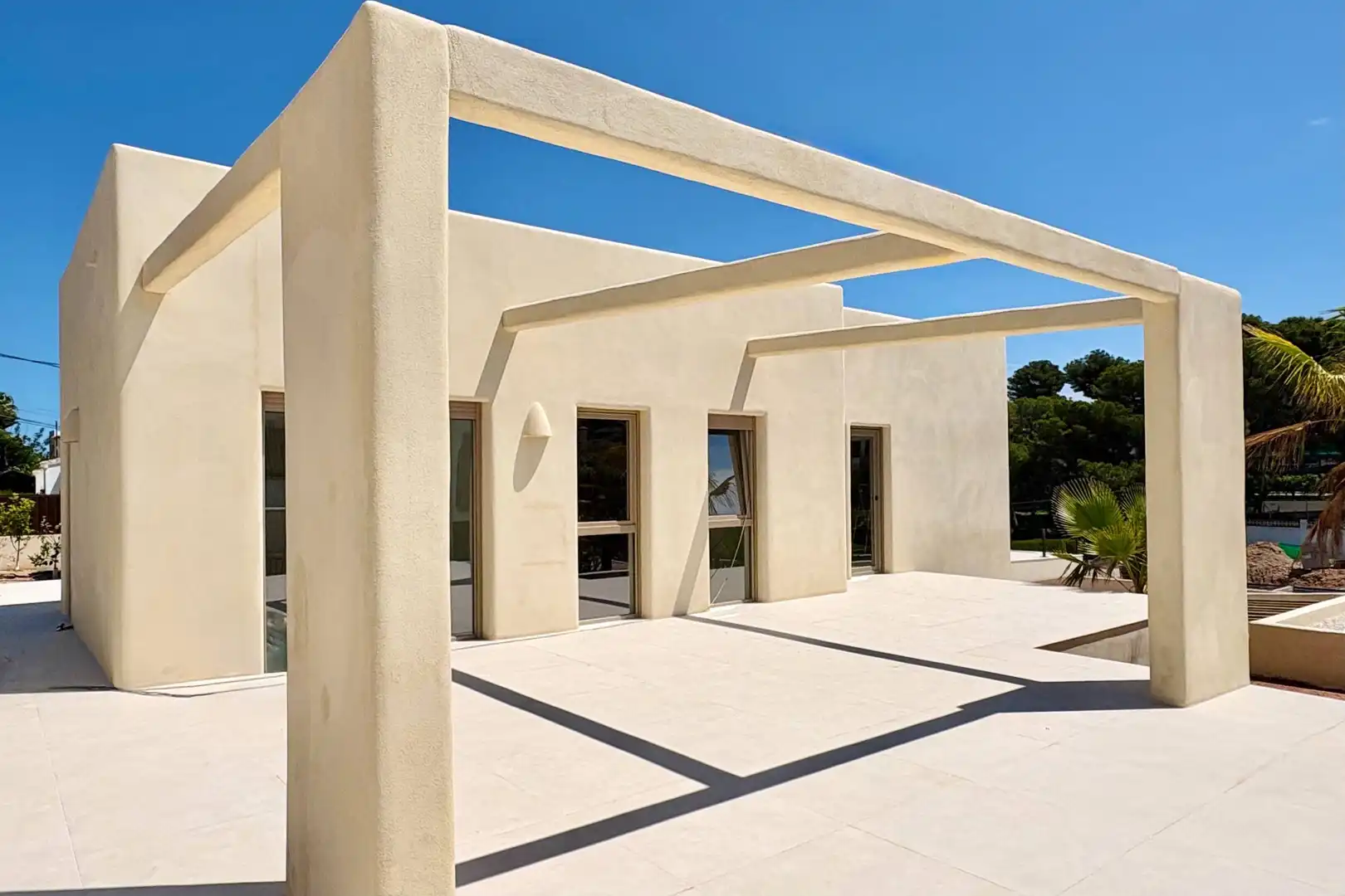 Exterior view of Houses for sale in Jávea / Xàbia  with Air Conditioner, Heating and Private garden