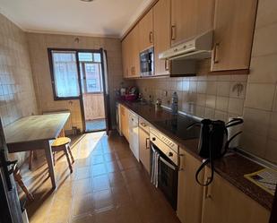 Kitchen of Flat for sale in Oviedo   with Heating, Parquet flooring and Furnished