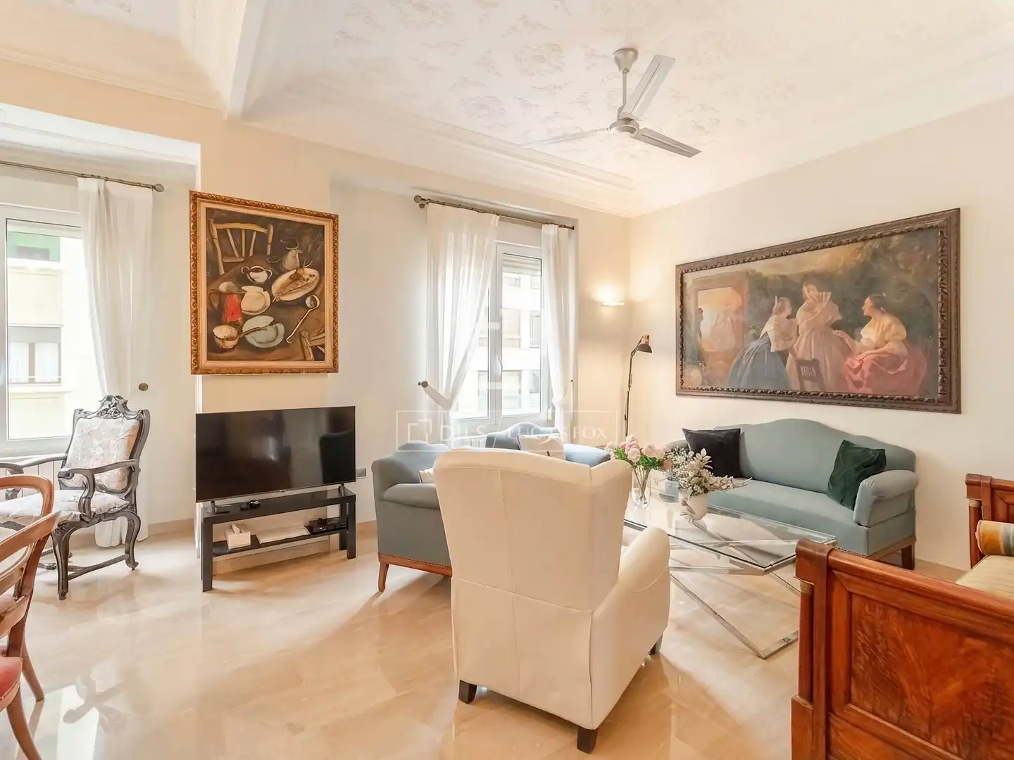 Living room of Flat for sale in L'Eixample