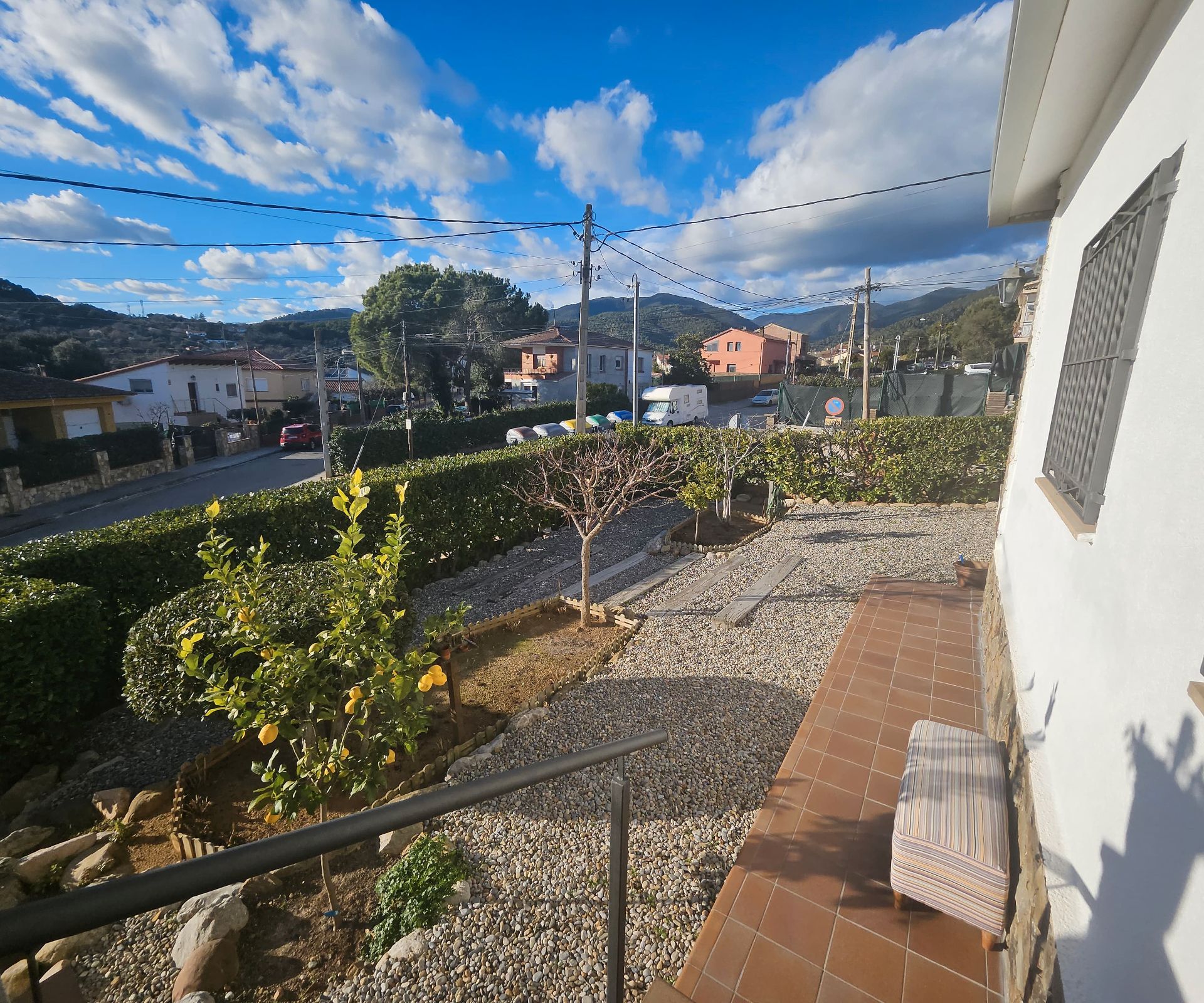 Vista exterior de Casa o chalet en venta en Cànoves I Samalús con Aire acondicionado, Calefacción y Jardín privado