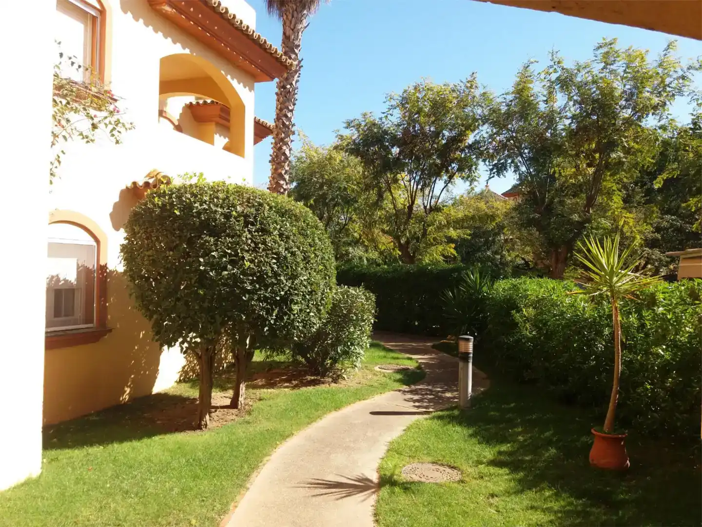 Garden of Flat for rent in Islantilla  with Private garden, Furnished and Oven
