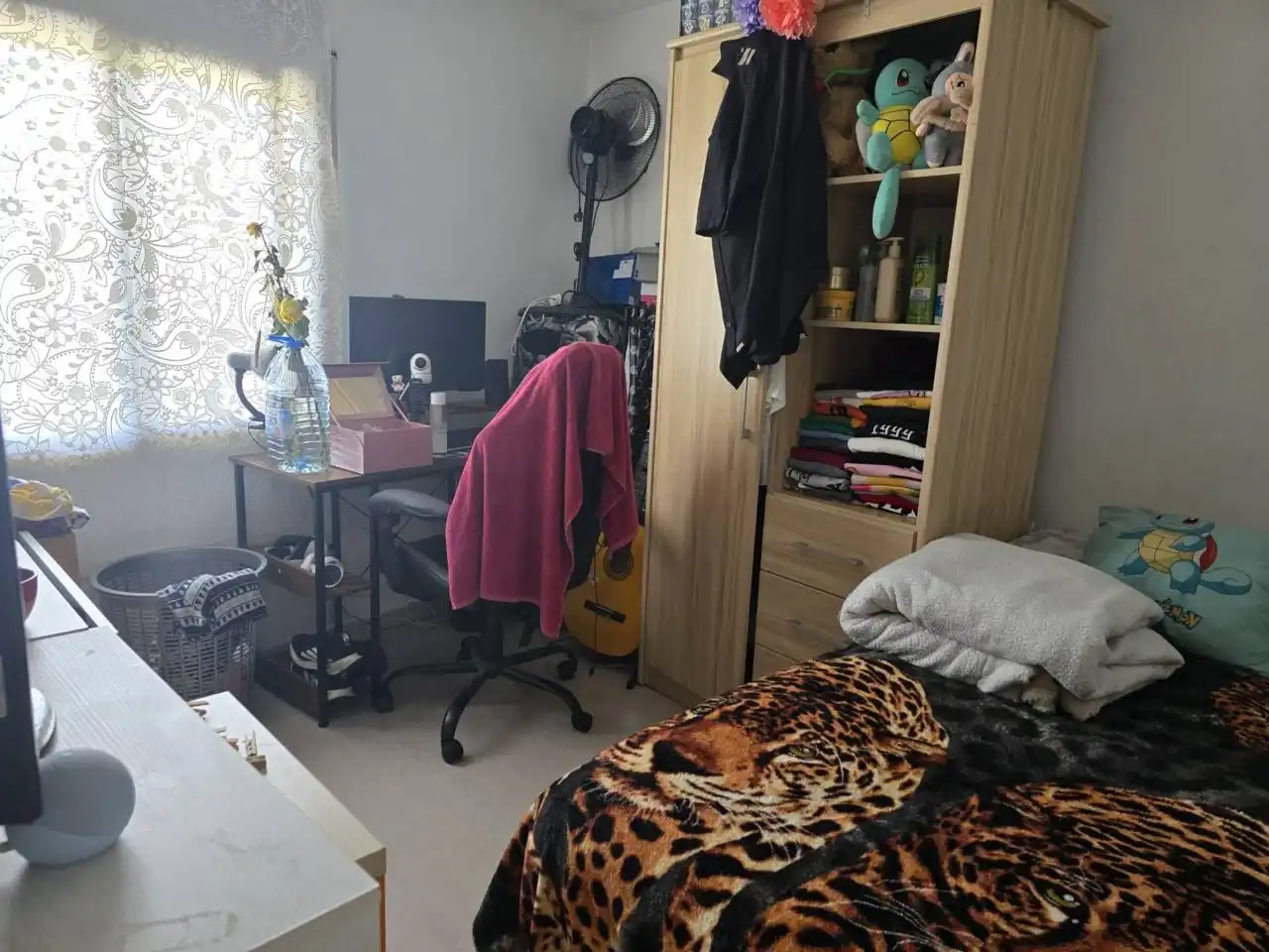 Schlafzimmer von Wohnung zum Verkauf in Terrassa mit Klimaanlage, Heizung und Parkett