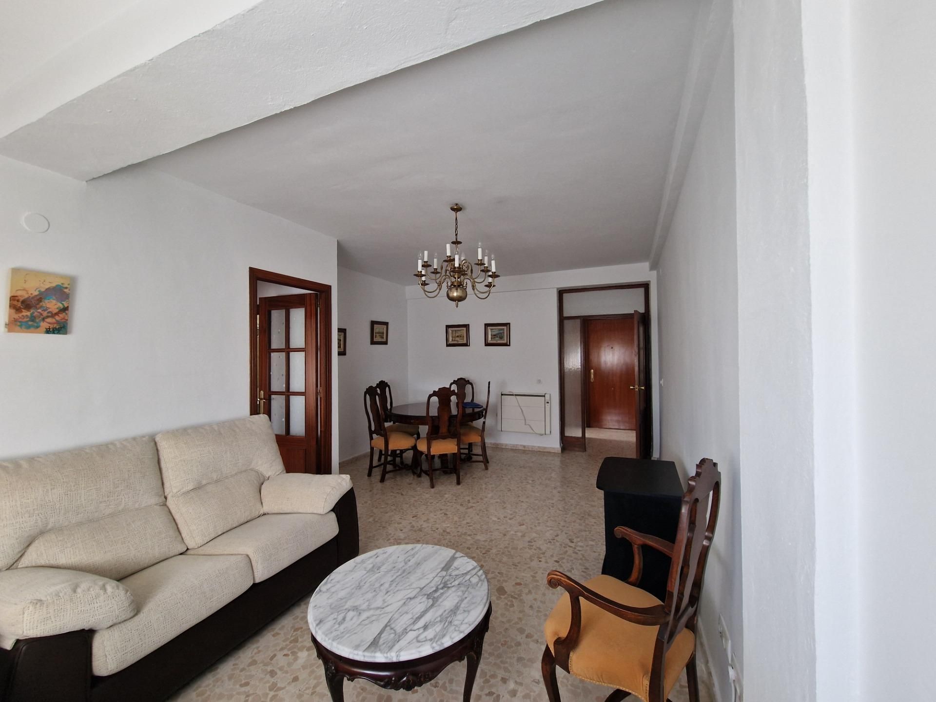 Sala d'estar de Pis de lloguer en Jerez de la Frontera amb Aire condicionat