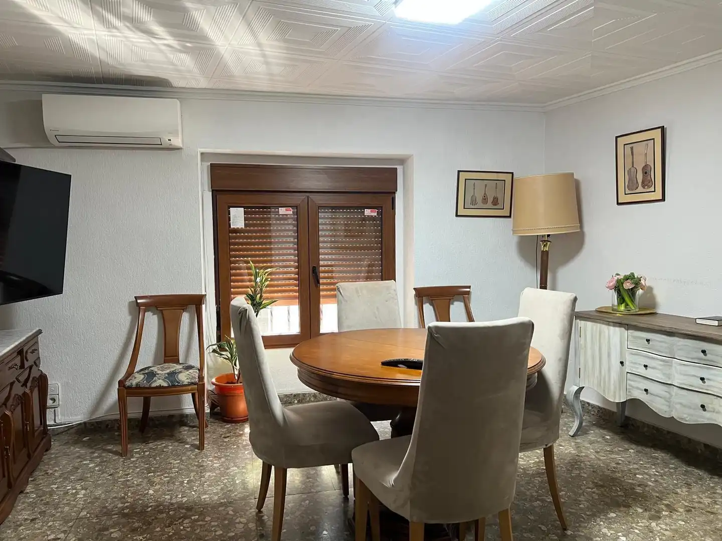 Menjador de Casa o xalet en venda en Ontinyent amb Aire condicionat i Balcó