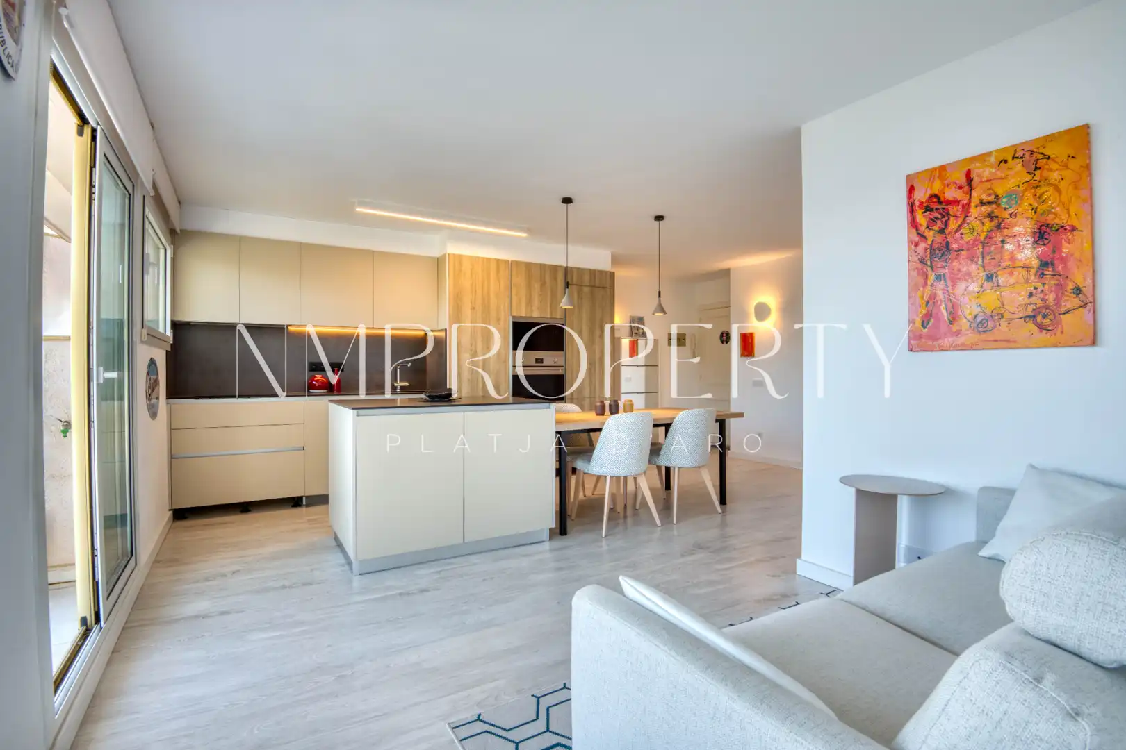 Kitchen of Flat for sale in Castell d'Aro, Platja d'Aro i s'Agaró  with Heating, Terrace and Furnished