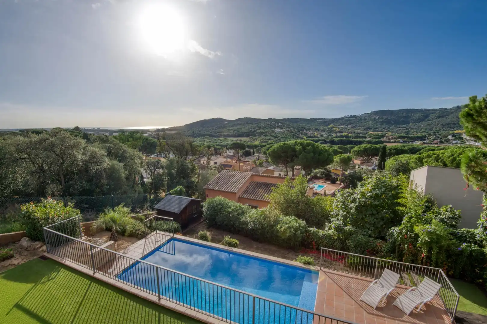 Jardí de Casa o xalet en venda en Calonge i Sant Antoni amb Calefacció, Terrassa i Piscina