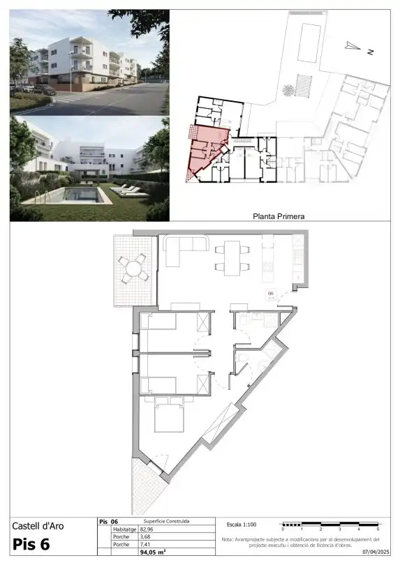 Appartement avec piscine à vendre à Castell d'Aro