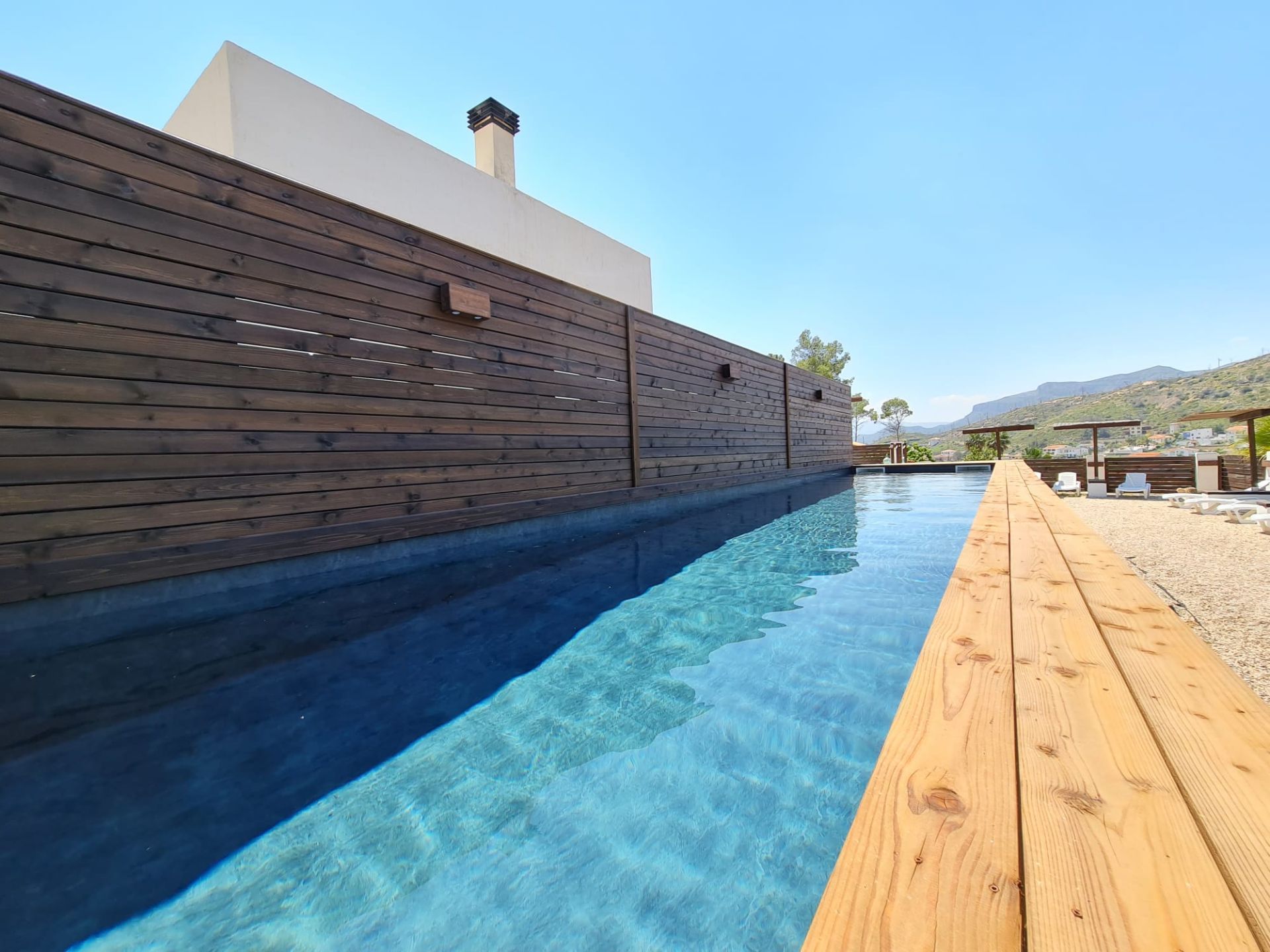 Swimming pool of House or chalet to rent in Gandia  with Air Conditioner, Swimming Pool and Furnished