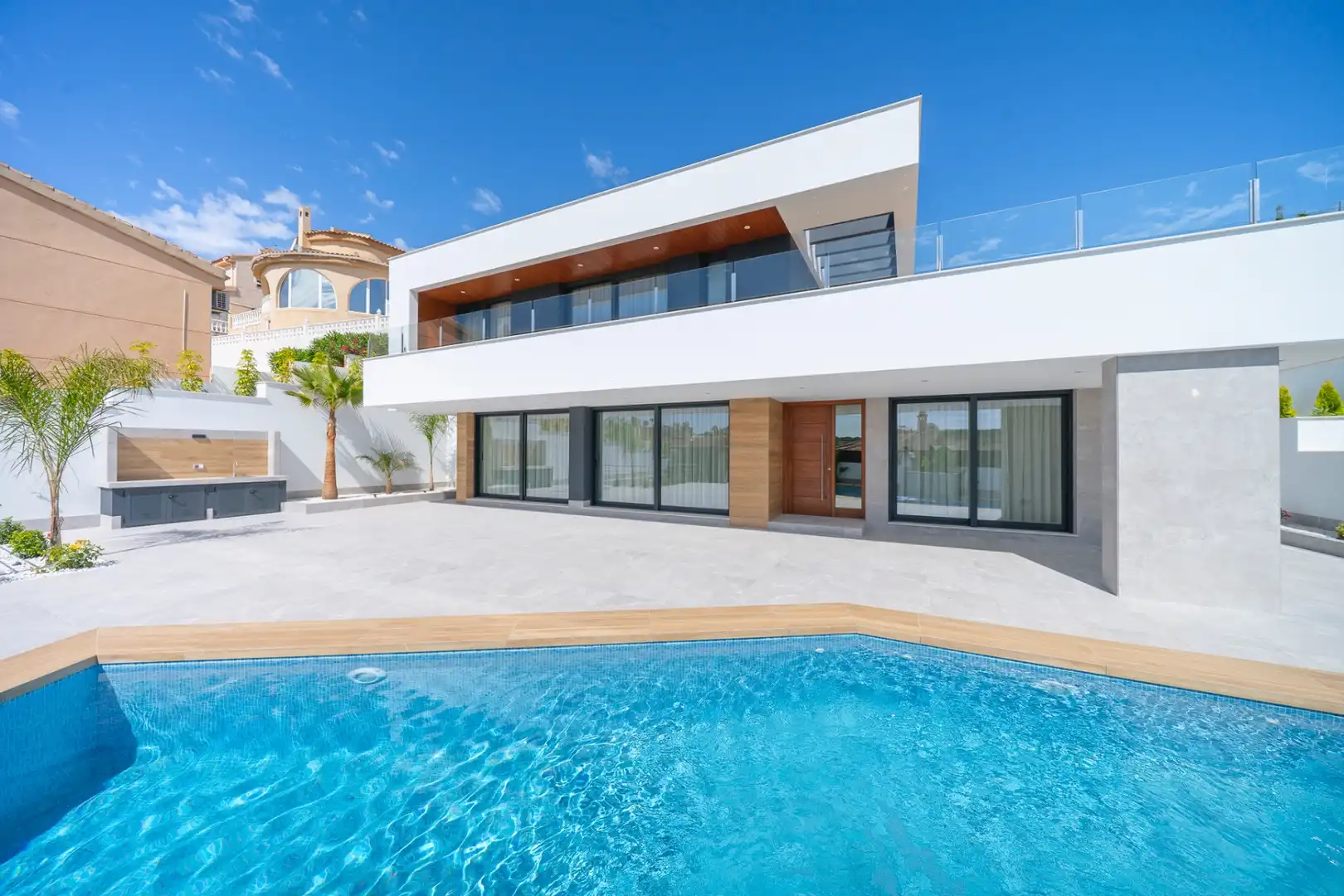 Vista exterior de Casa o chalet en venta en Rojales con Aire acondicionado, Calefacción y Jardín privado