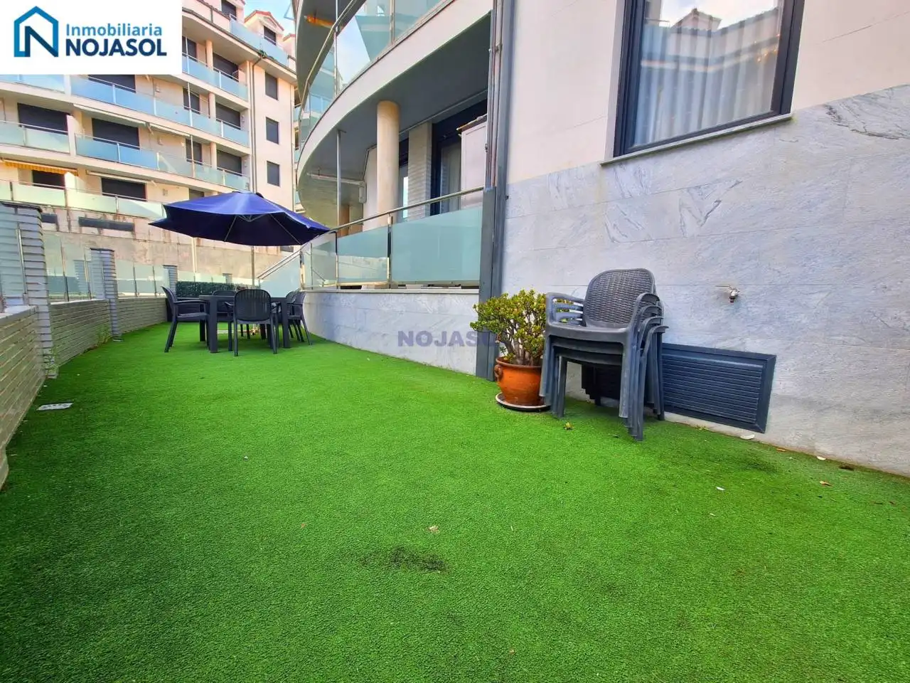 Terrasse von Wohnungen zur Miete in Noja mit Heizung, Privatgarten und Terrasse