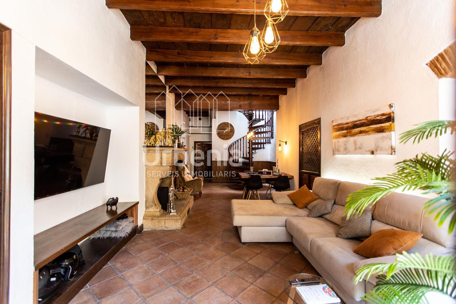 Living room of House or chalet for sale in Sant Andreu de Llavaneres  with Heating and Terrace