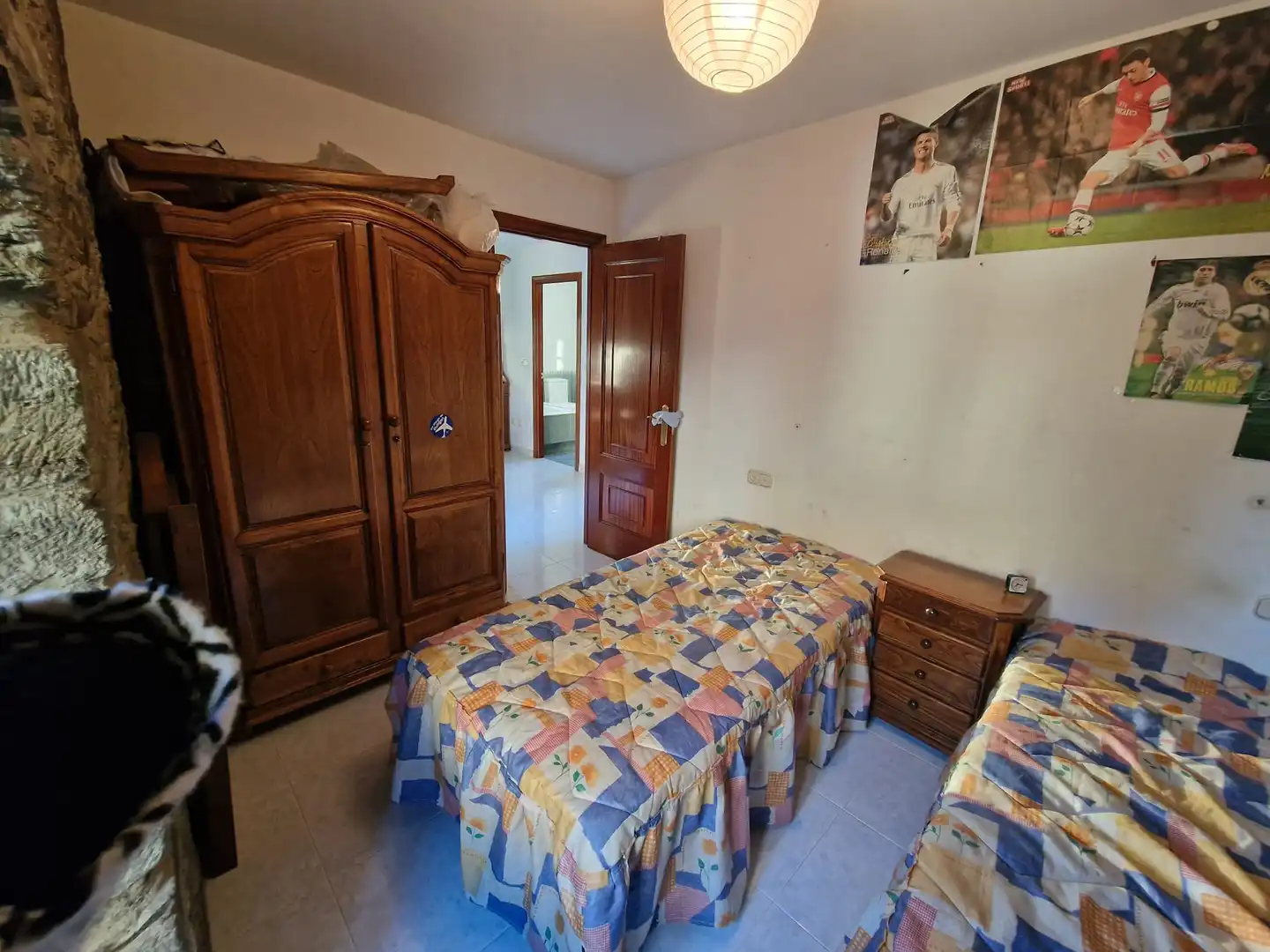 Bedroom of Houses for sale in Arzúa  with Private garden, Terrace and Furnished