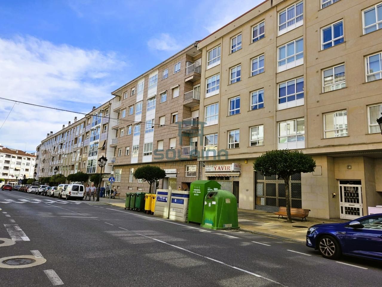 Vista exterior de Apartament en venda en Barbadás amb Calefacció, Parquet i Terrassa