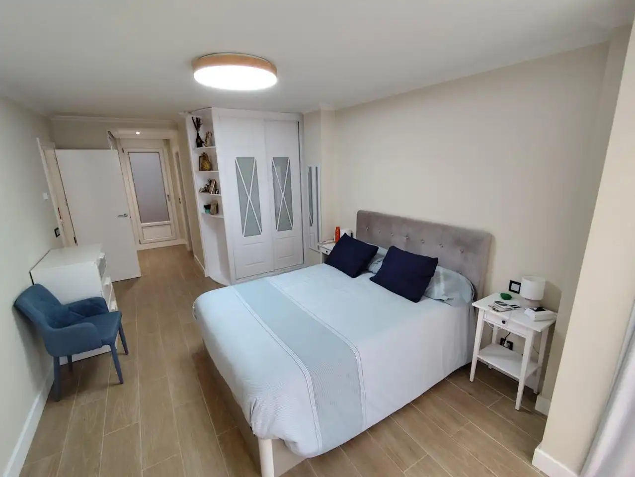 Bedroom of Flat for sale in Aranda de Duero  with Heating, Terrace and Furnished