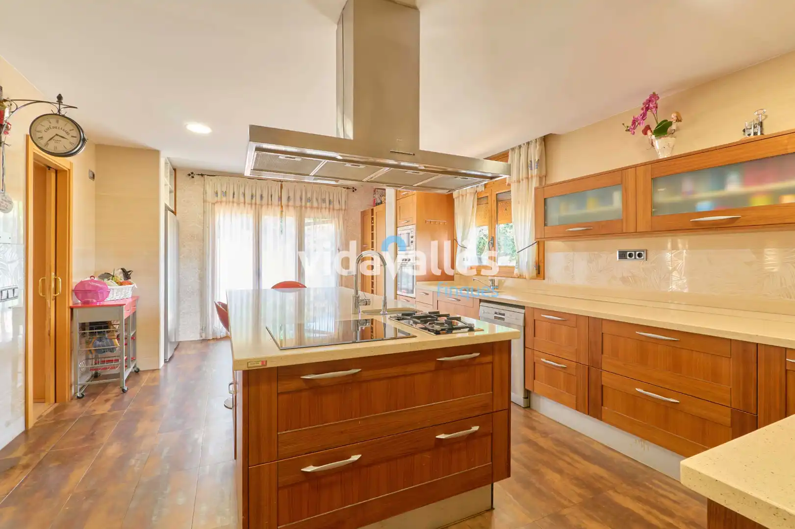 Cocina de Casa o chalet en venta en Sant Celoni con Aire acondicionado, Calefacción y Jardín privado
