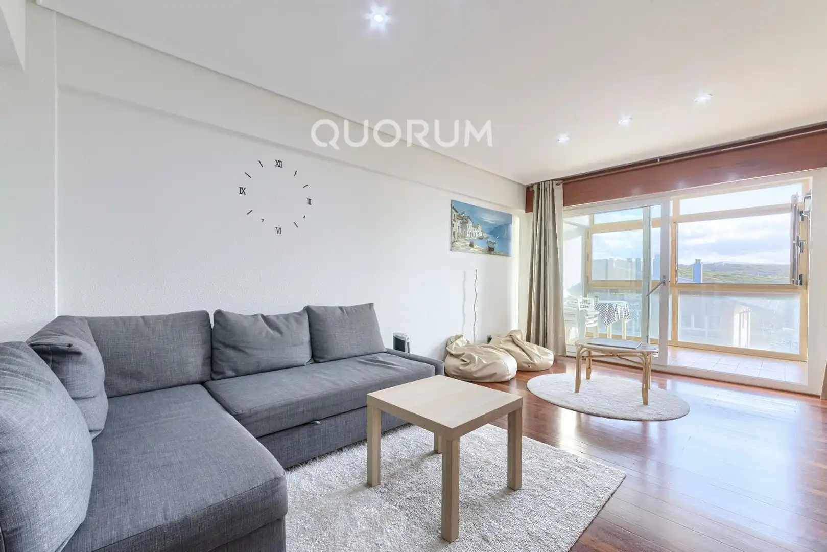 Sala de estar de Piso en venta en Sopela con Calefacción, Terraza y Trastero